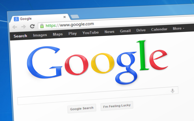 hledání na google